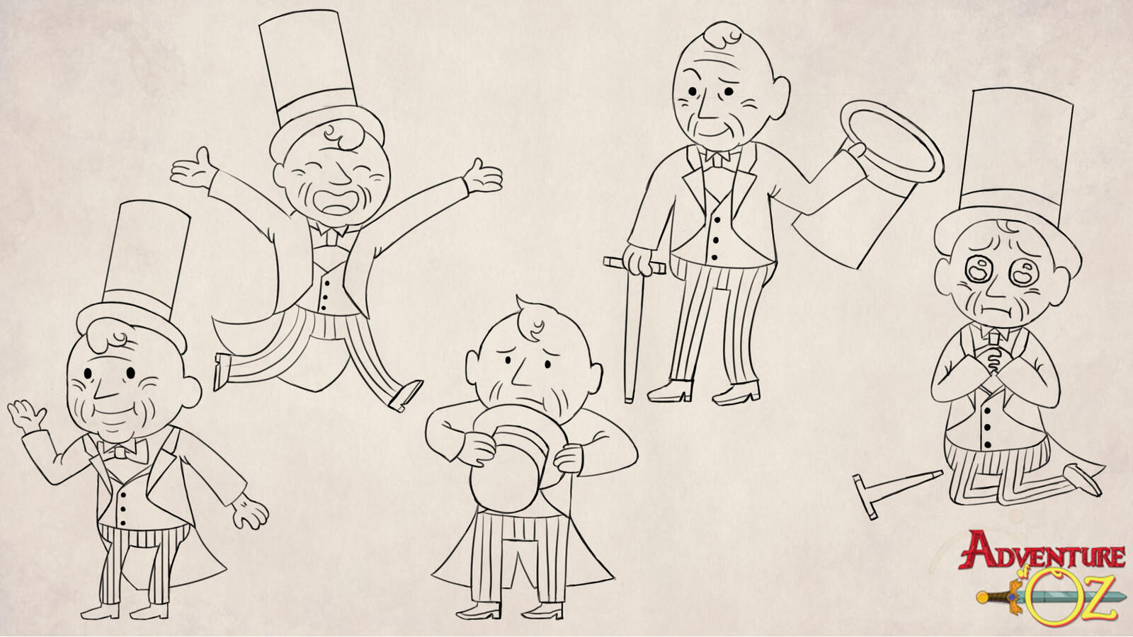 Wizard of Oz Initial Sketches