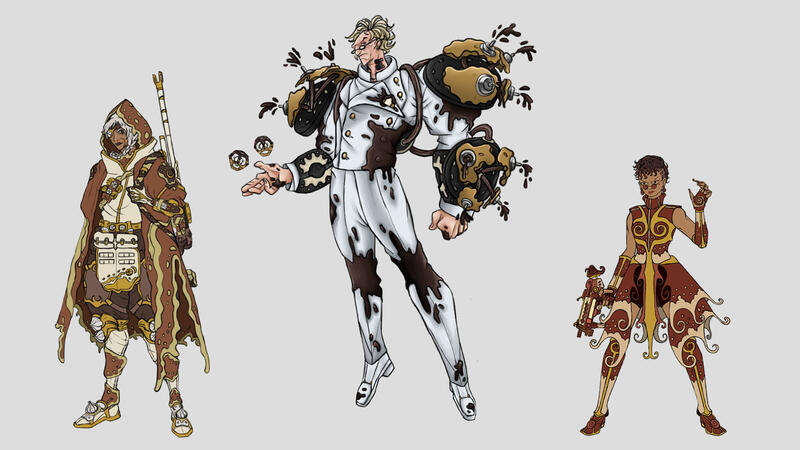 Character Lineup Final Color