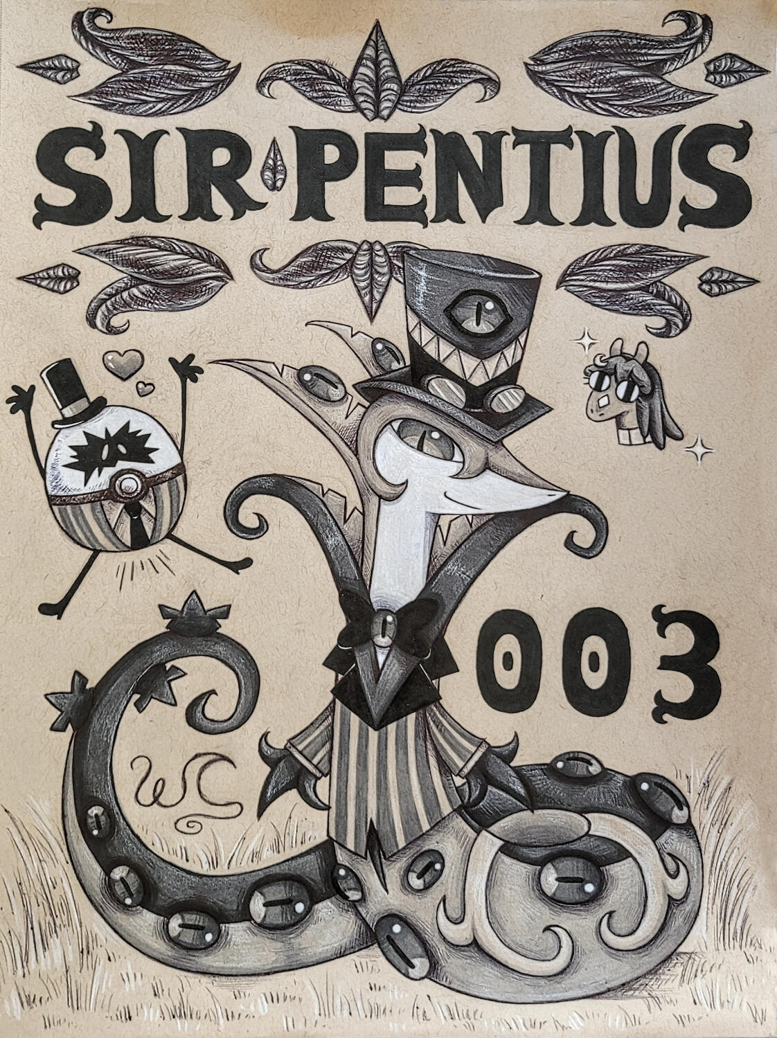 Final Illustration (of Serperior)