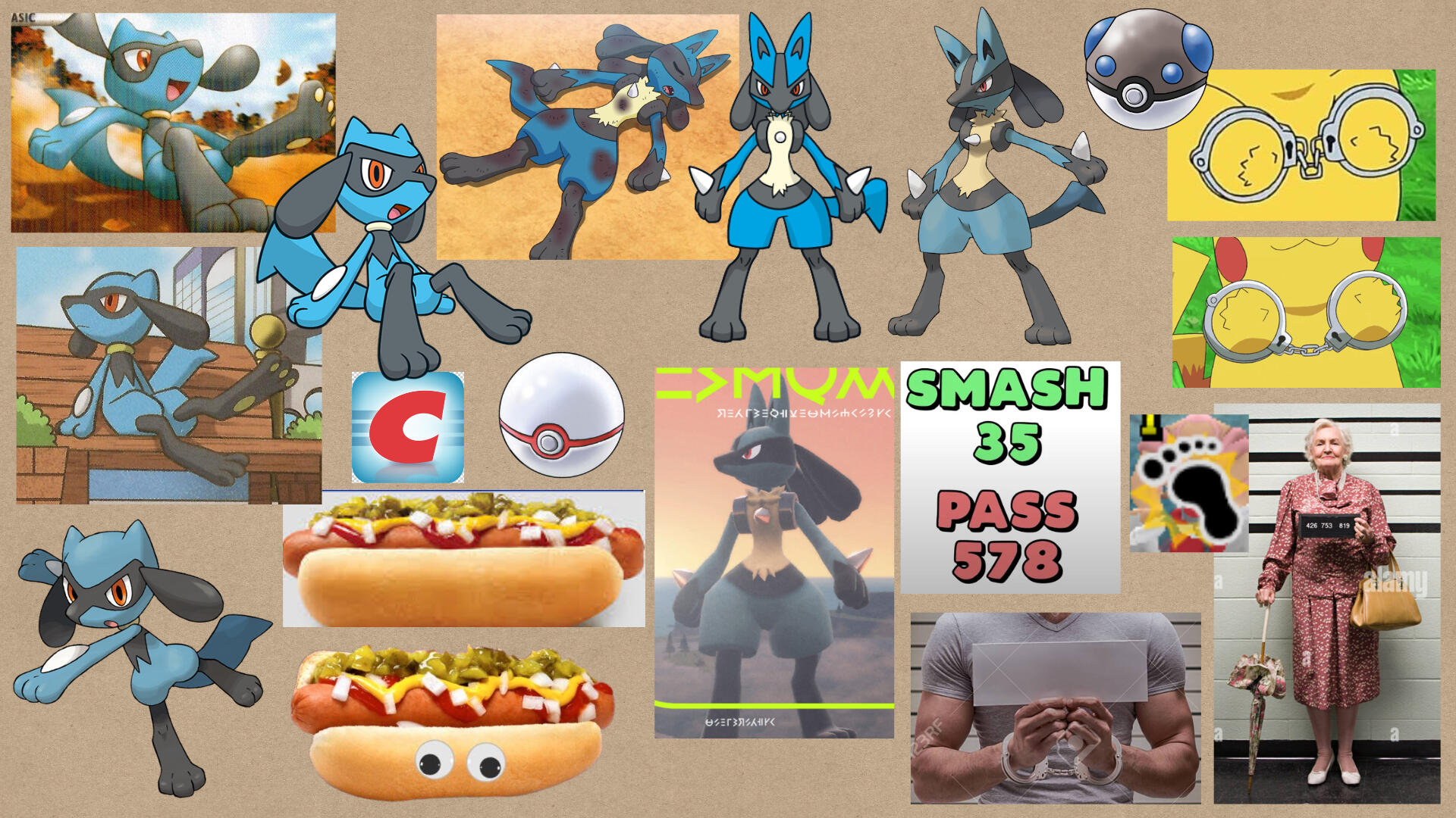 Smash-R-Pass Reference Board