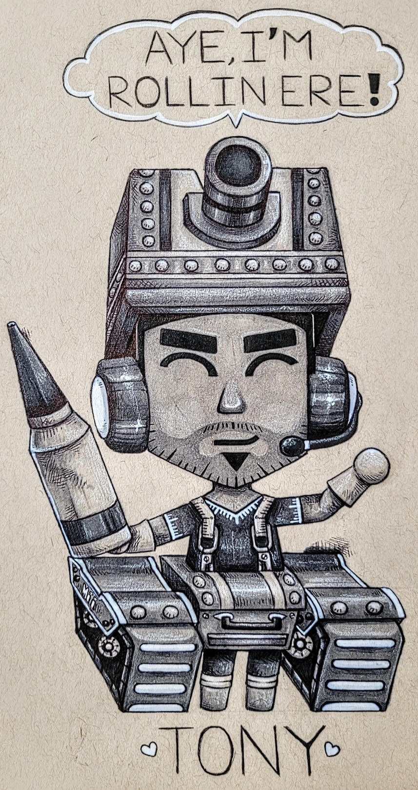 Tony from DE! (as a Tank)