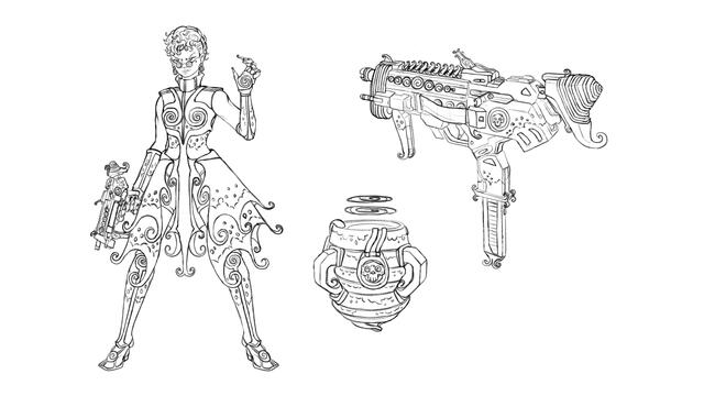 Sombra Refined Lineart