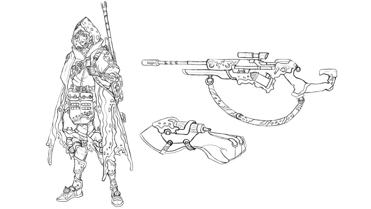 Ana Refined Lineart