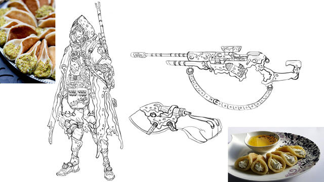Ana Initial Lineart