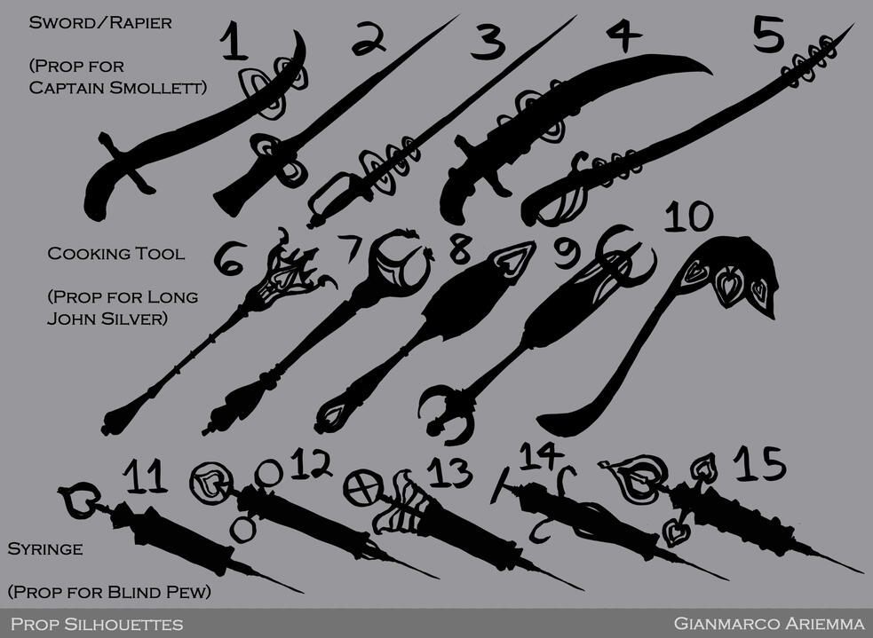 Prop Silhouettes