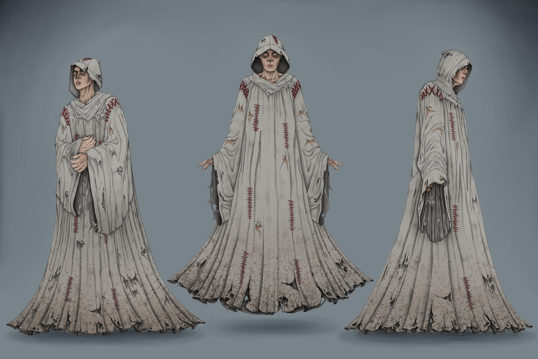 Tattered Cloak Design Final Render