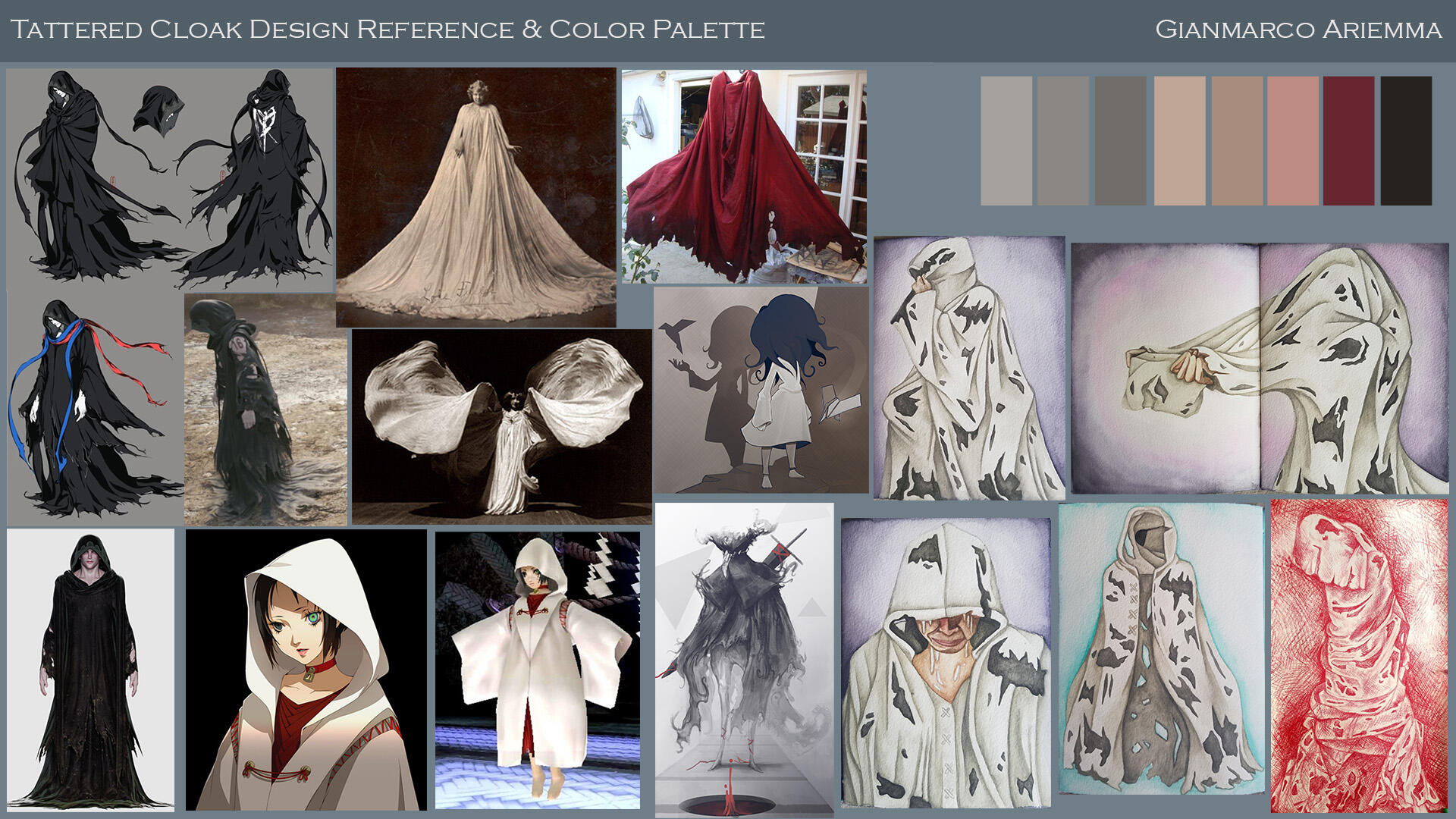 Tattered Cloak Design Reference