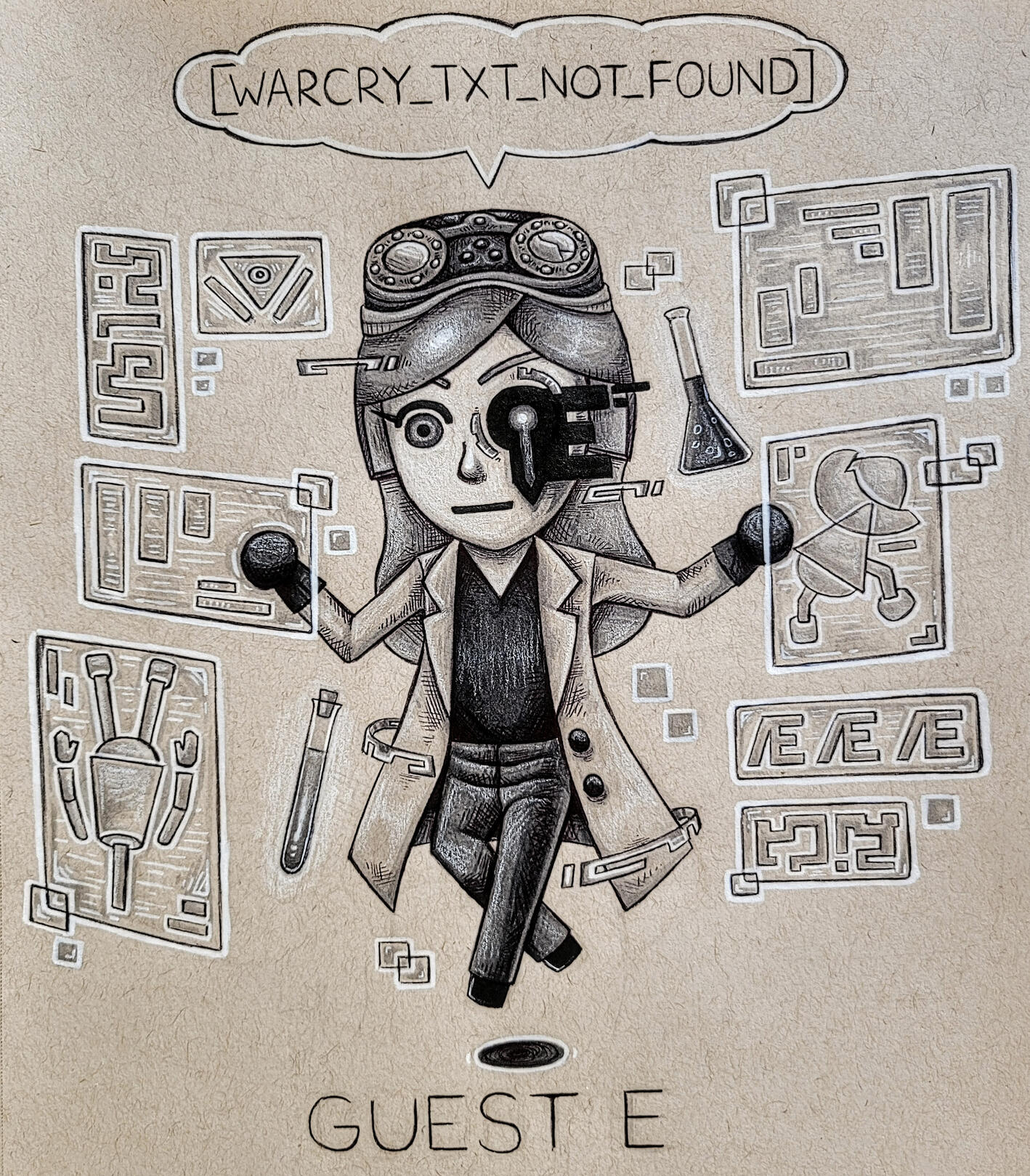 Guest E (as a Scientist)